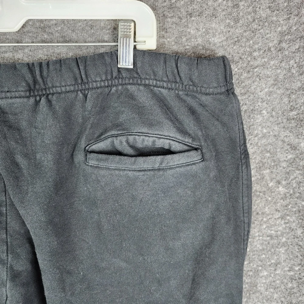 The North Face Sweatpants Mens 3XL Black Fleece Relaxed Straight Leg Joggers